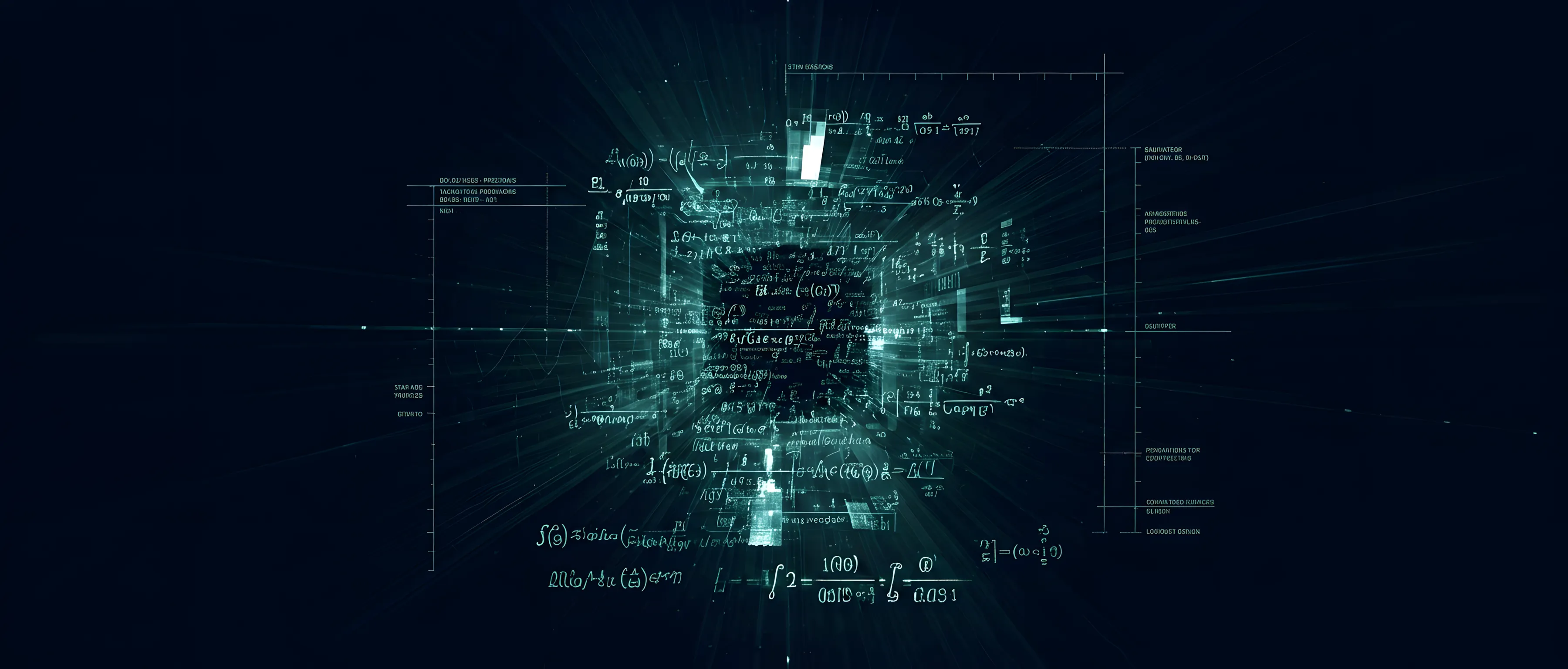math and physics image showing various formulas
