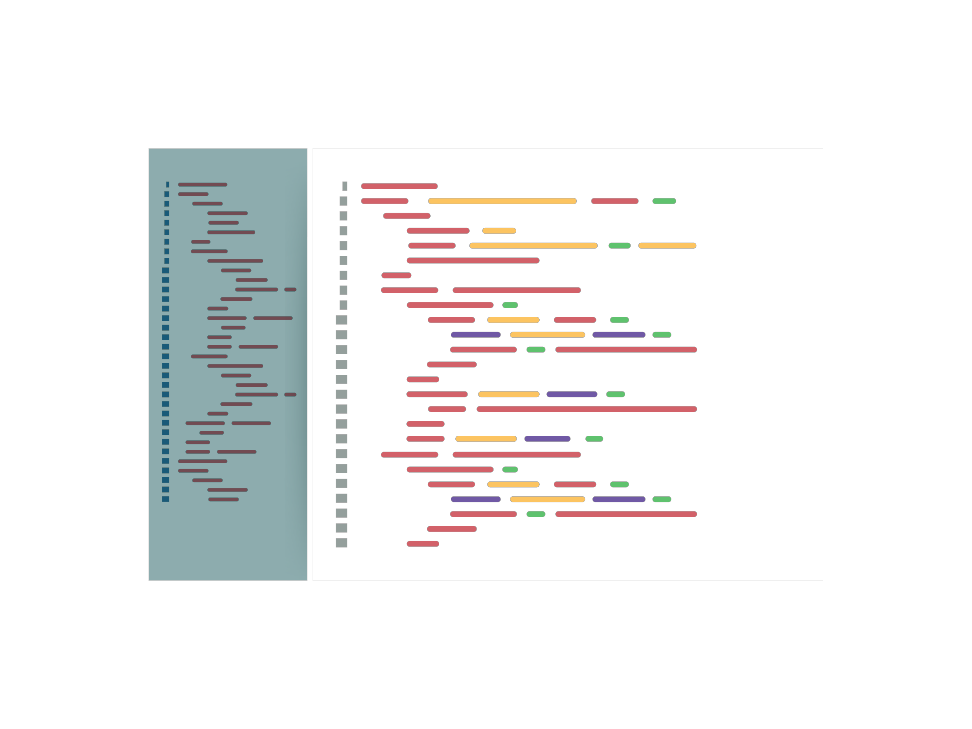 Graphics showing a development platform for coding the creation of 3D character pose data in real-time